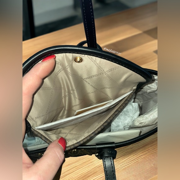 Michael Kors Eliza Large East West Open Tote W/Pouch + Matching Wallet NWT - Picture 9 of 14